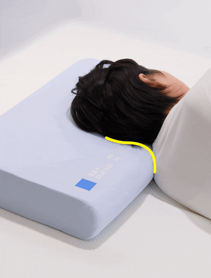 10cm gel memory foam pillow bluebox n2 material variants.