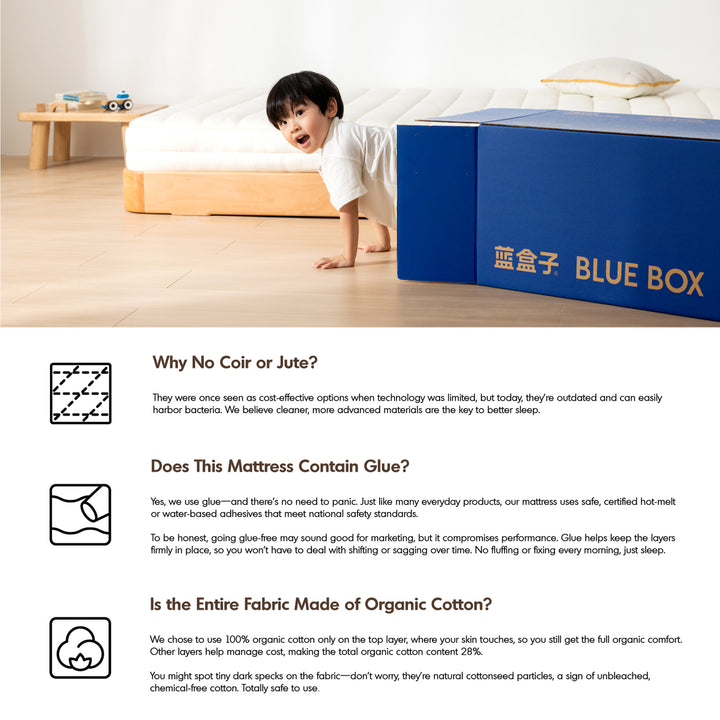 18cm pocket spring 3d airmesh kids mattress bluebox kids situational feels.