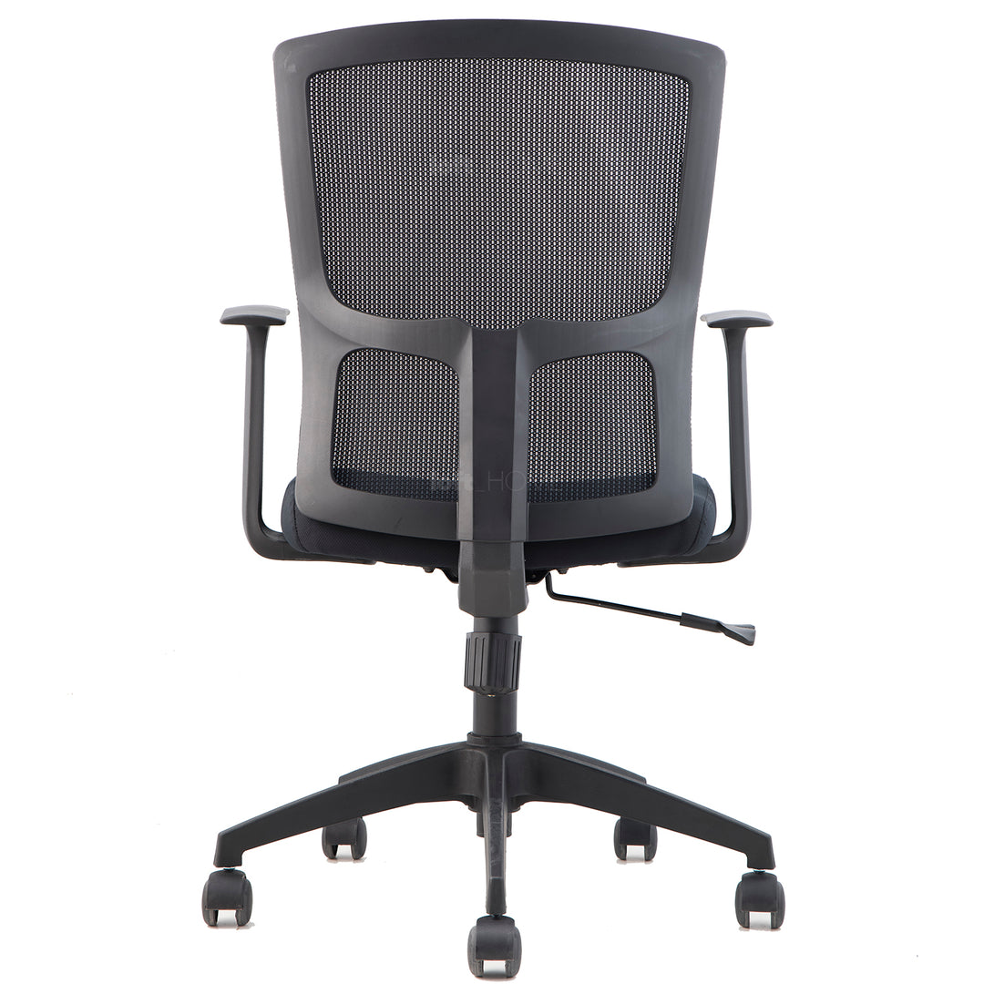Modern mesh office chair mod in details.