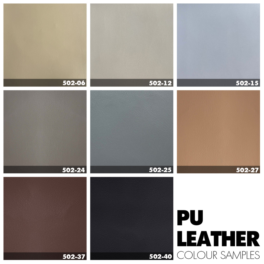 Modern Fabric And Leather Dining Chair METAL MAN N20