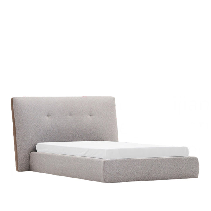 Modern Fabric And Leather Dining Chair METAL MAN N16