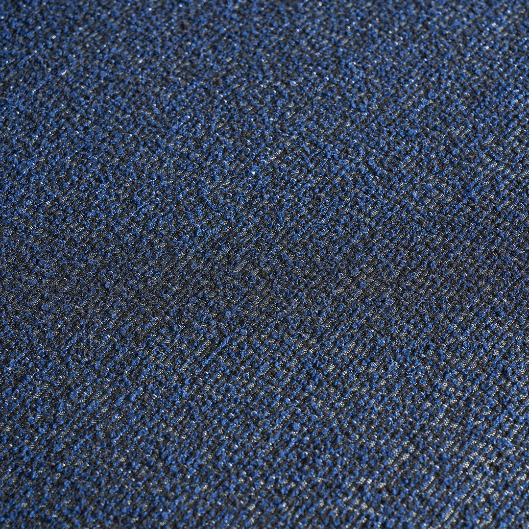 Modern Fabric And Leather Dining Chair METAL MAN N10