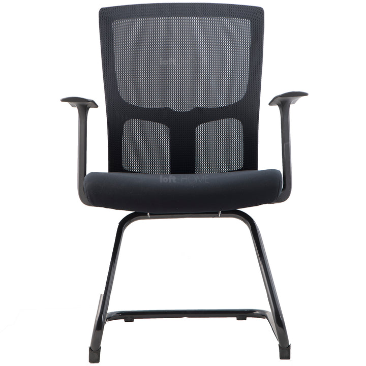 Modern mesh meeting office chair mod primary product view.
