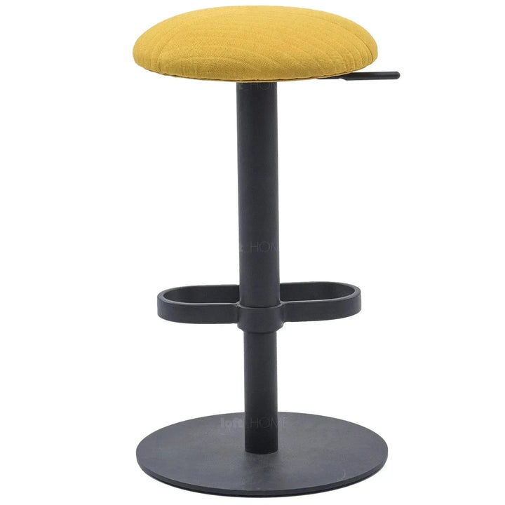 Modernfabric round bar stool shell conceptual design.