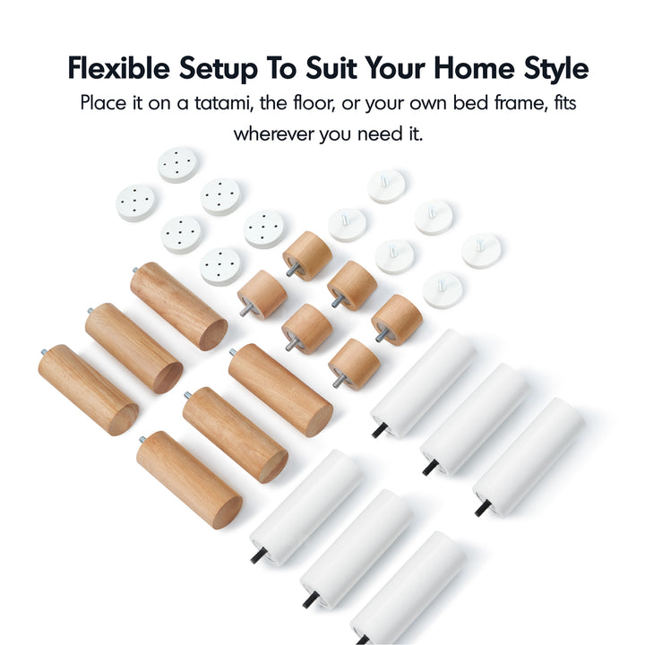 Minimalist metal electric adjustable bed frame with mattress 2in1 set upone detail 4.