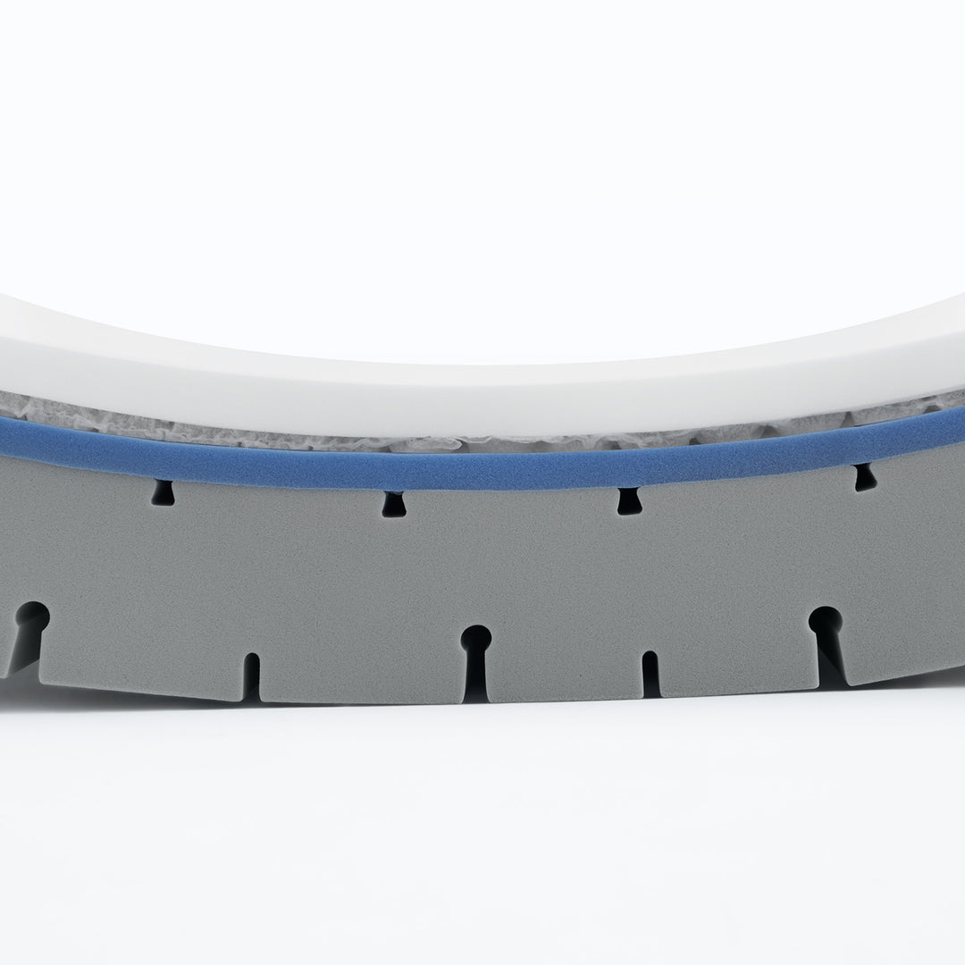 Minimalist metal electric adjustable bed frame with mattress 2in1 set upone in details.