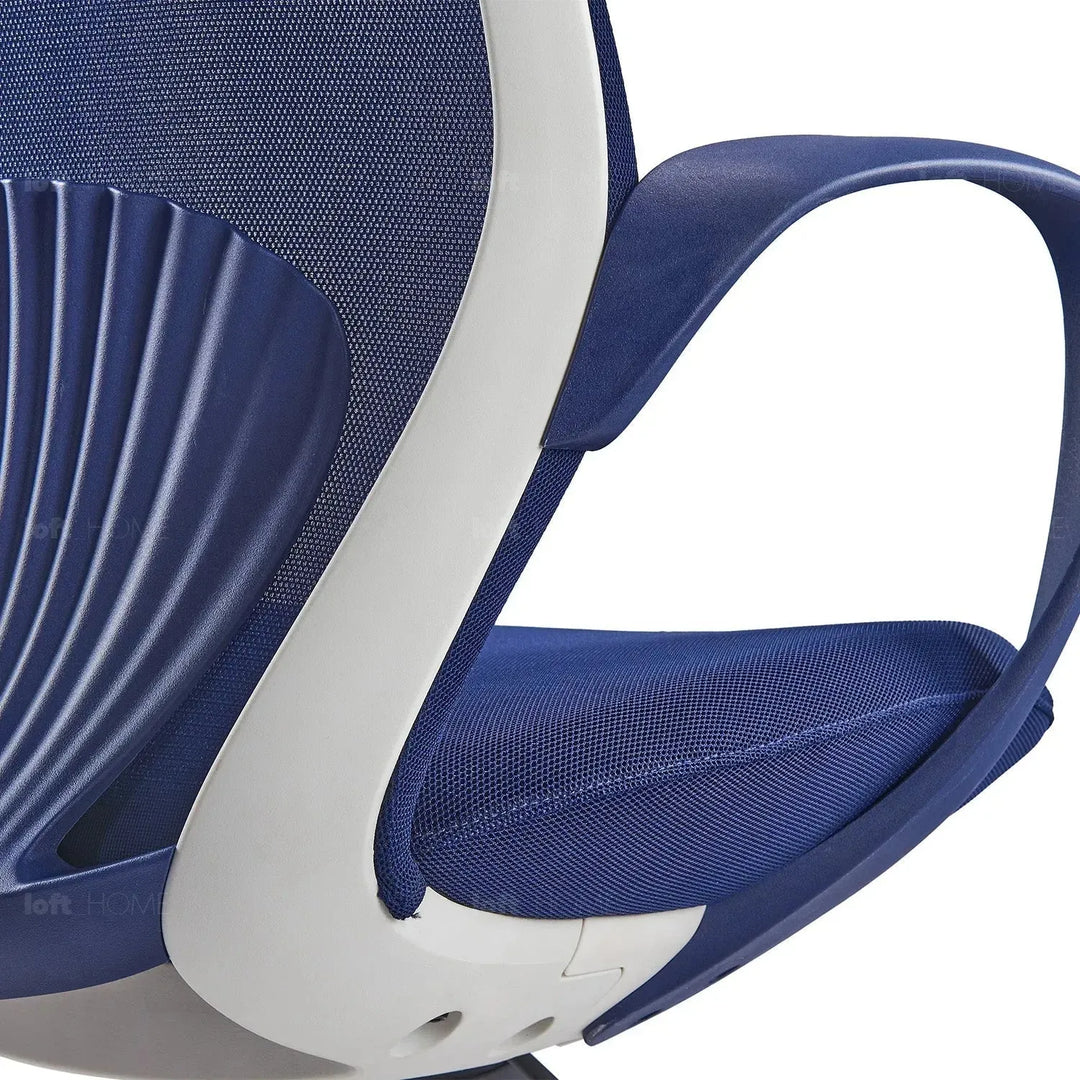 Modern mesh ergonomic office chair conch detail 7.