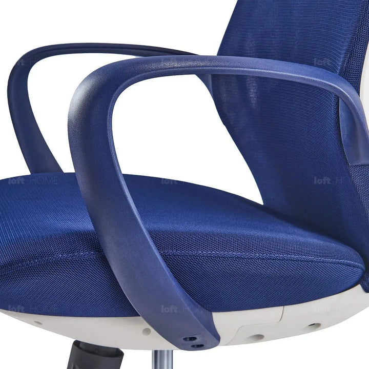 Modern mesh ergonomic office chair conch detail 9.