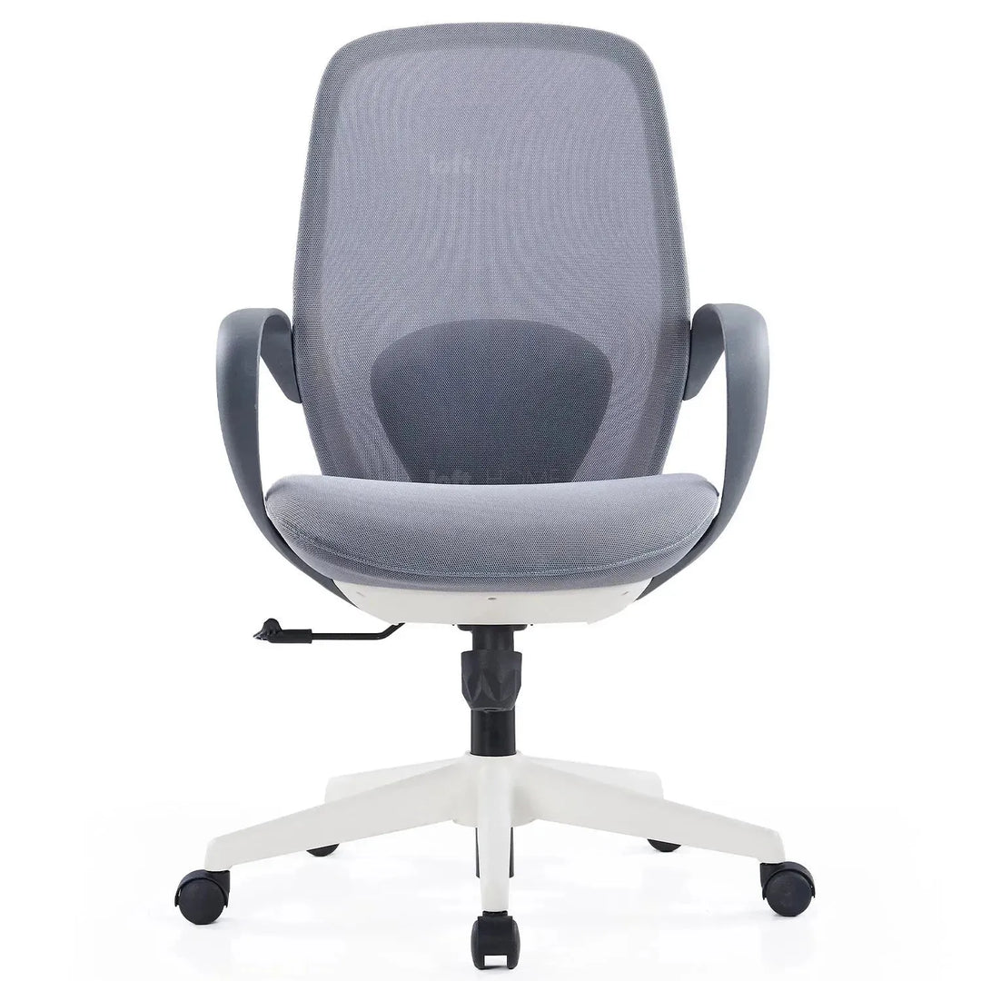 Modern mesh ergonomic office chair conch in details.