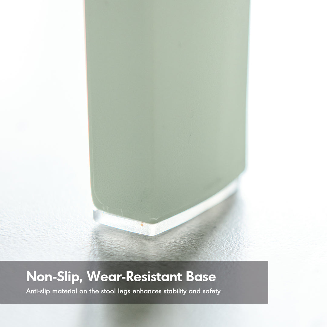 Modern plastic stackable dining stool 4pcs set whirl conceptual design.