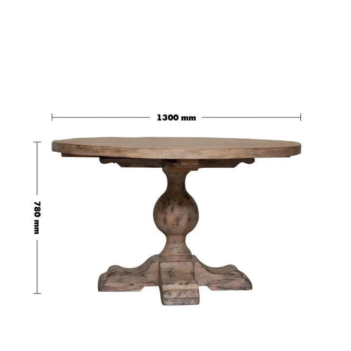 Rustic pine wood round dining table willow size charts.