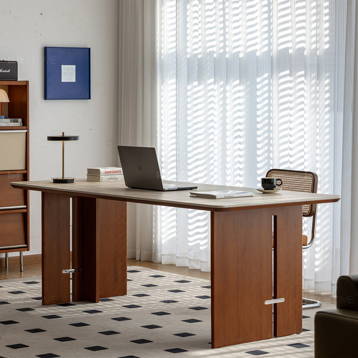 Vintage boxwood sintered stone dining table roma detail 25.