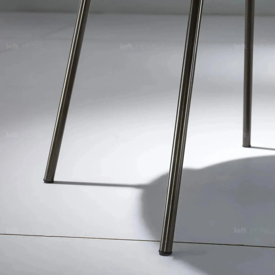 Modern fabric dining chair cloud detail 6.