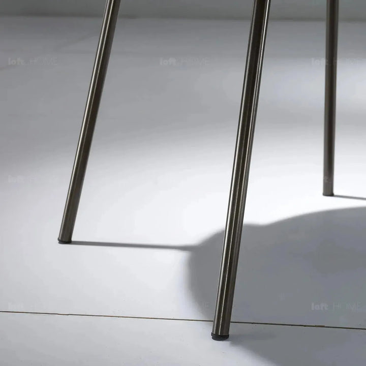 Modern fabric dining chair cloud detail 6.