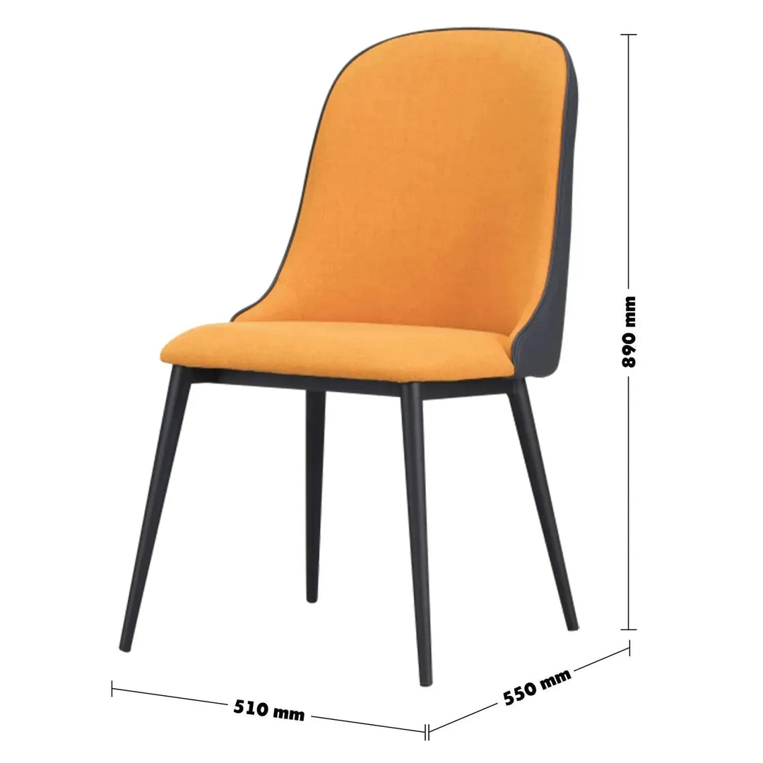 Modern fabric and leather dining chair metal man n5 size charts.