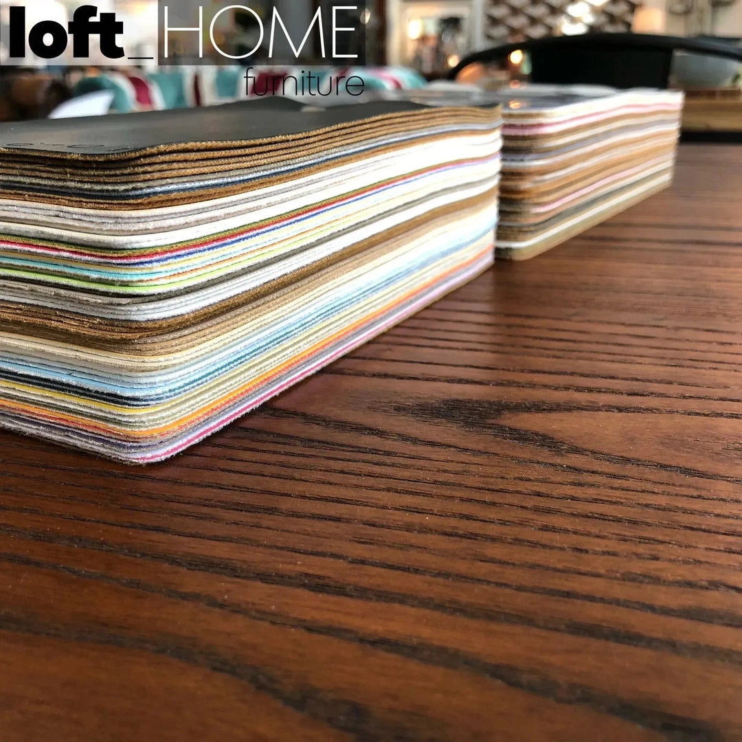 Modern fabric and leather dining chair metal man n7 layered structure.