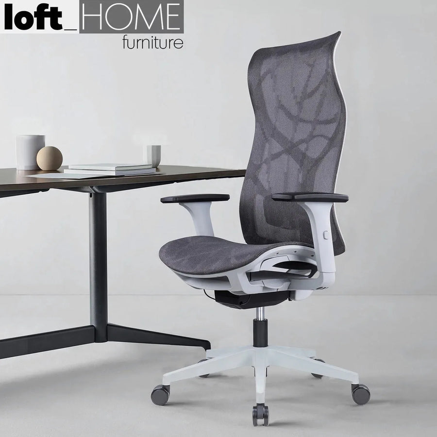 Modern mesh ergonomic office chair sit primary product view.