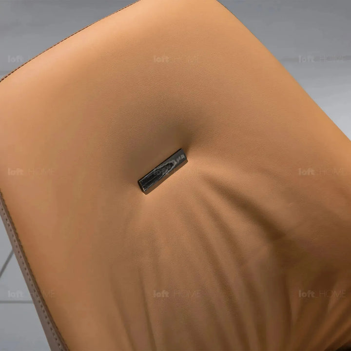 Modern pu leather dining chair aye detail 7.