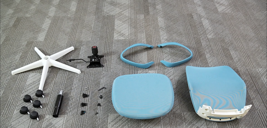 Modern mesh ergonomic office chair conch detail 26.