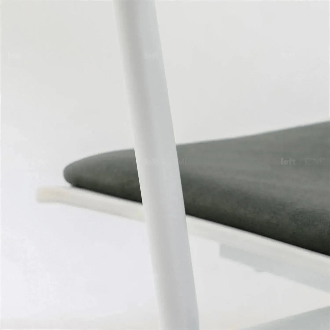 Modern metal dining chair padriac environmental situation.