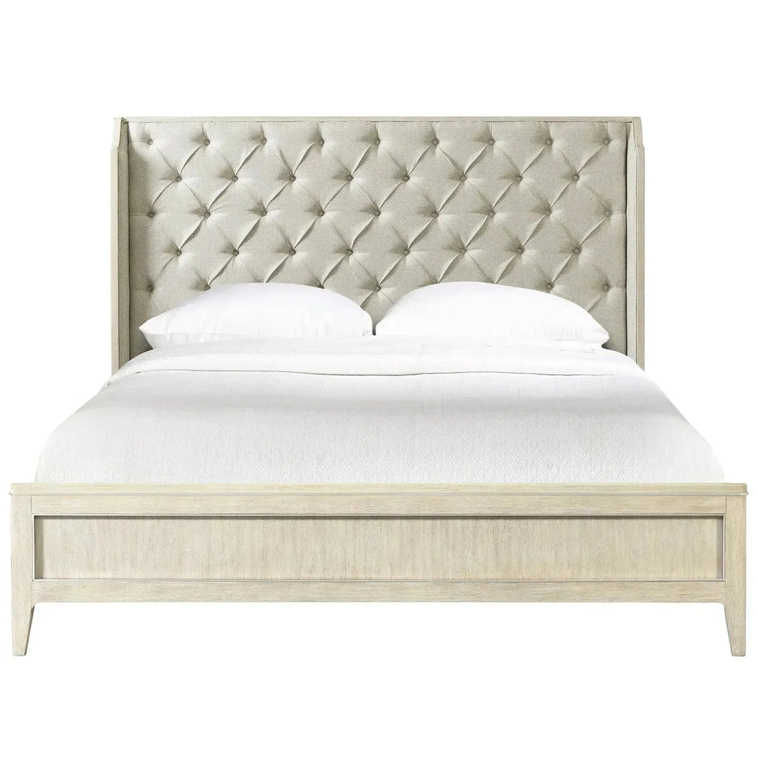 Vintage wood bed frame lilly american king color swatches.