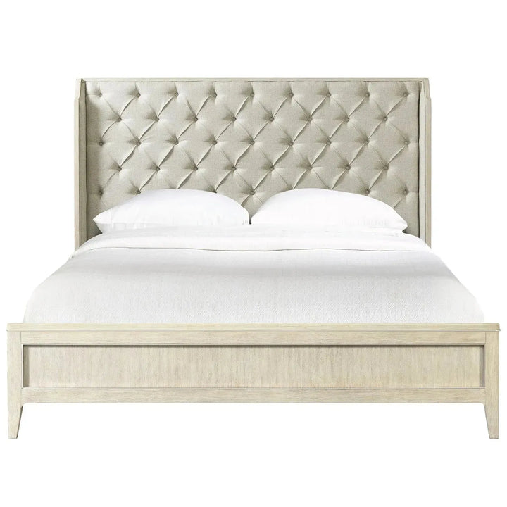 Vintage wood bed frame lilly american king color swatches.