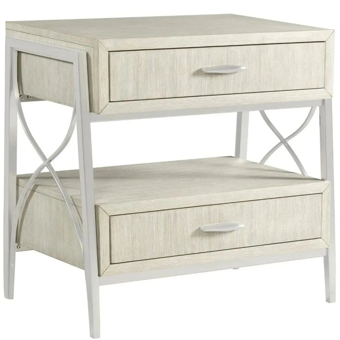 Modern wood side table lilly color swatches.